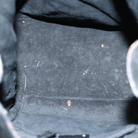 GUCCI Hand Bag Suede Outlet Black 001 3738 Auth 74647 - Picture 11 of 16